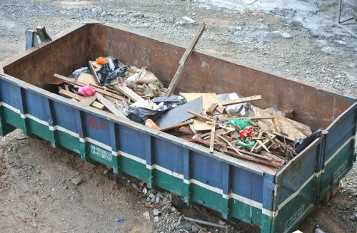 Residential waste collection in Leyton